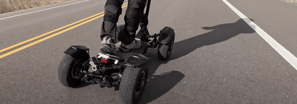 Teverun Tetra - The Ultimate 4-Wheeled Standup Electric ATV!! - Freshly ...